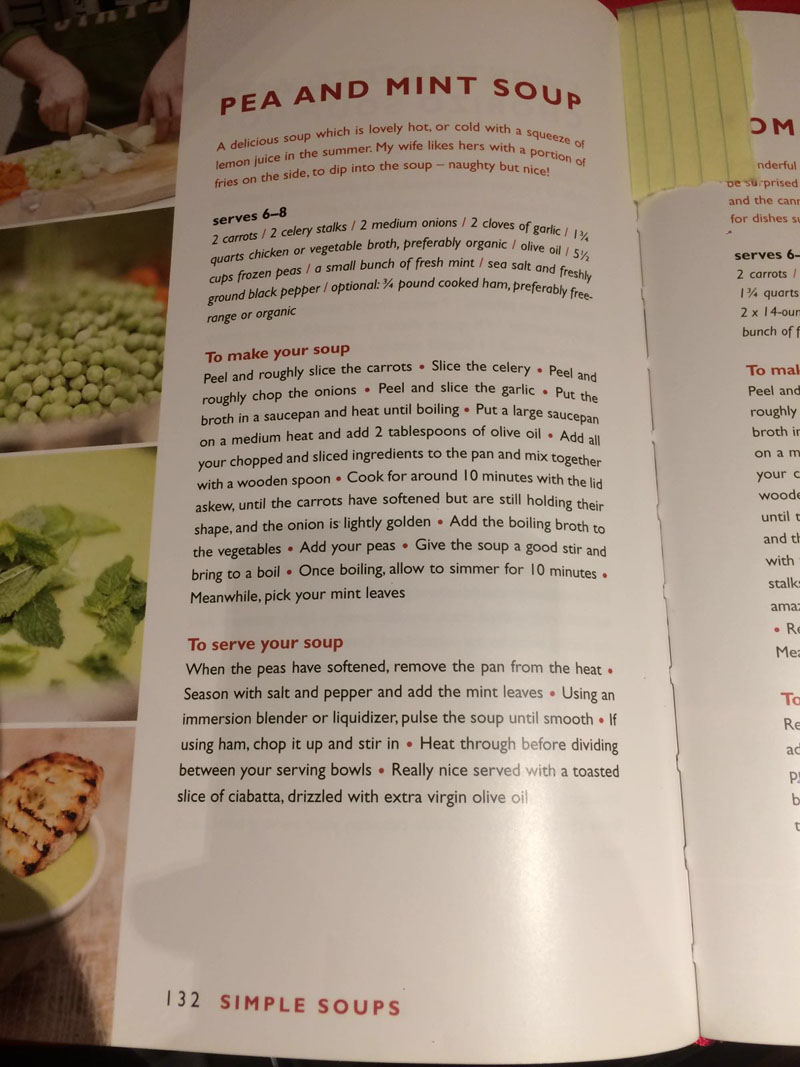 Jamie Oliver Pea Soup | Just Get Fit